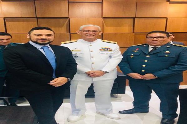 Delegado Paulo Reyner, Almirante Alípio Jorge e Cel CBMAP Janary